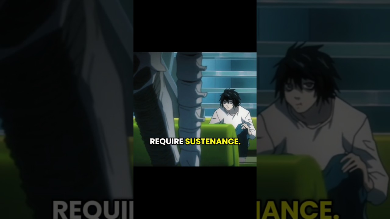 L interrogates a Shinigami 😅😅😅 #animeshorts #anime #deathnote