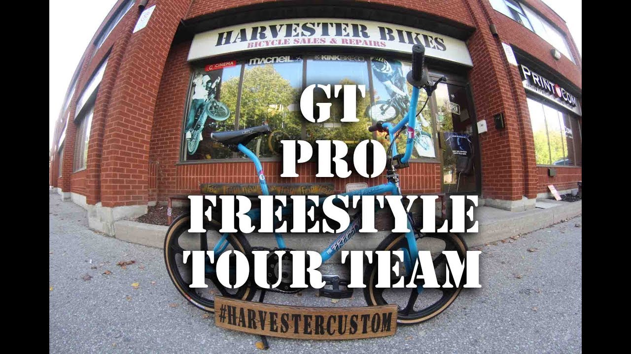 Сборка BMX старой школы команды GT Pro Freestyle Tour 1987 года от Harvester Bikes