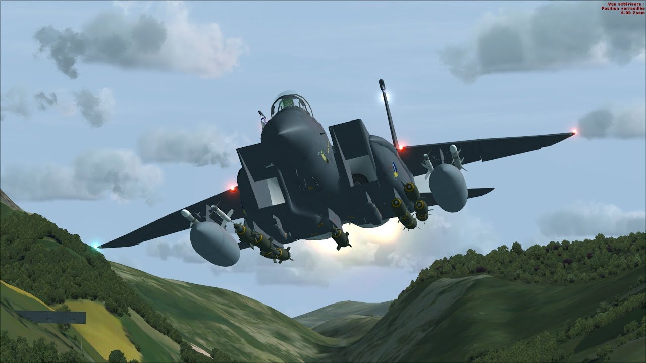 FSX F-15 at Mach Loop