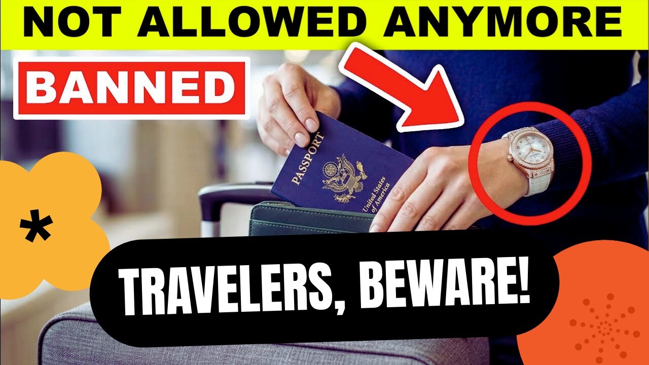 10 Surprising Carry On Items That Can Get You in BIG TROUBLE
