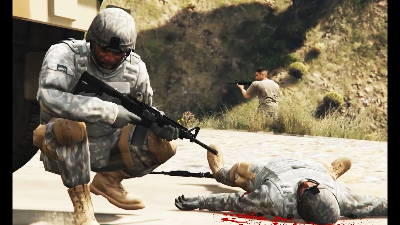 GTA 5 - Засада | Ambush [ROCKSTAR EDITOR CINEMATIC]