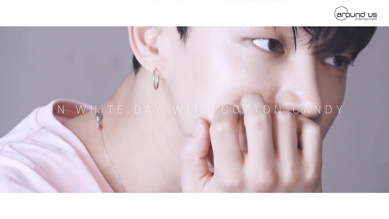 ON WHITE DAY WITH COTTON CANDY