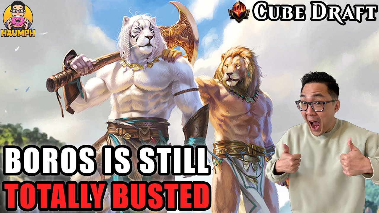 Double Mox Boros Is Completely Unfair | Powered Cube Draft | MTG Arena