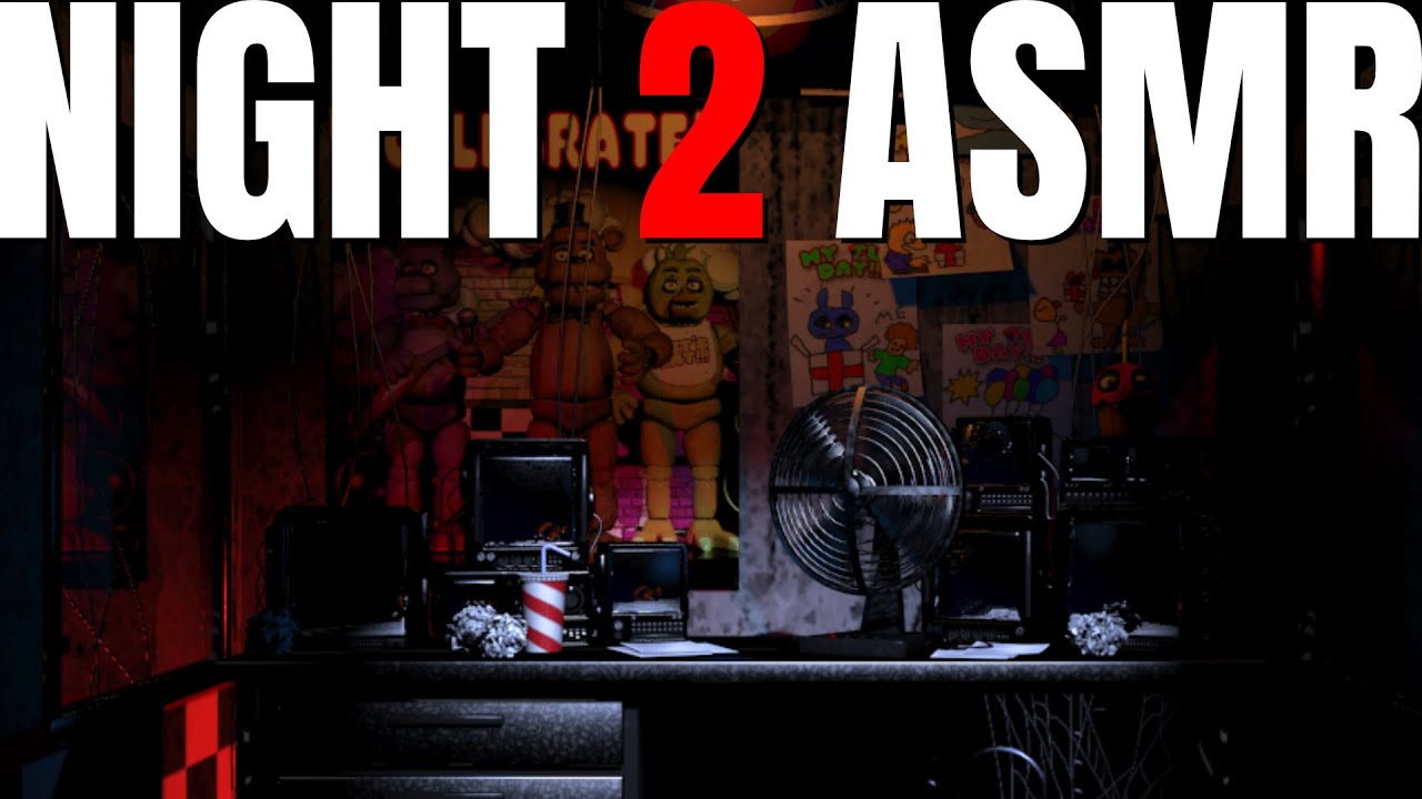 Night 2 | Five Night At Freddy's Ambience / ASMR (No Music)