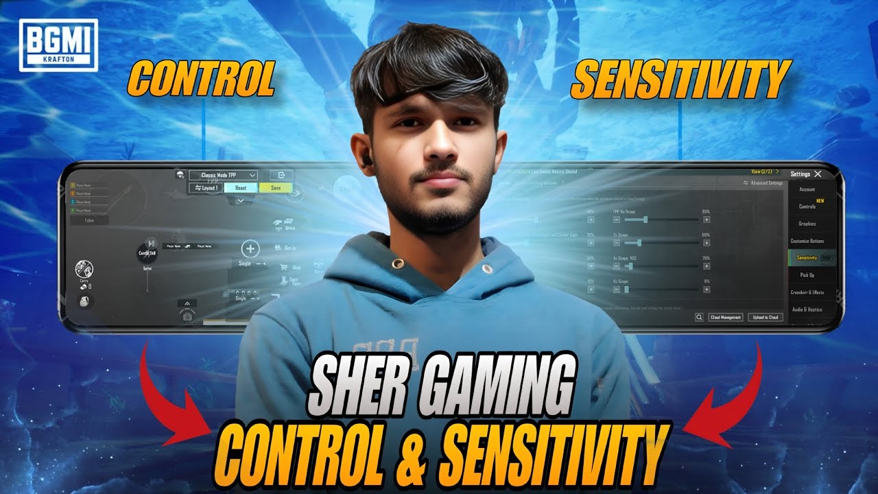 BGMI No Recoil Sensitivity 🔥 | Best Control & Pro