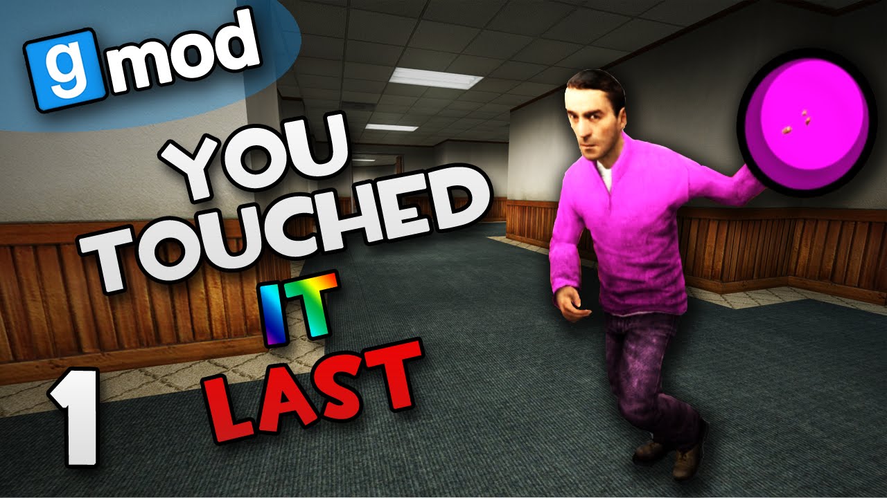 Deadliest Game Of Tag! (GMod You Touched It Last #1)