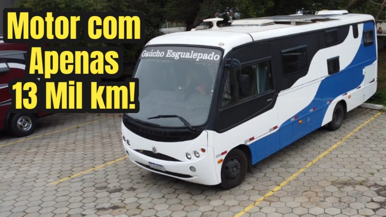 Motorhome à venda! Micro-ônibus Mercedes-bens R$280.000,00 e aceita troca!