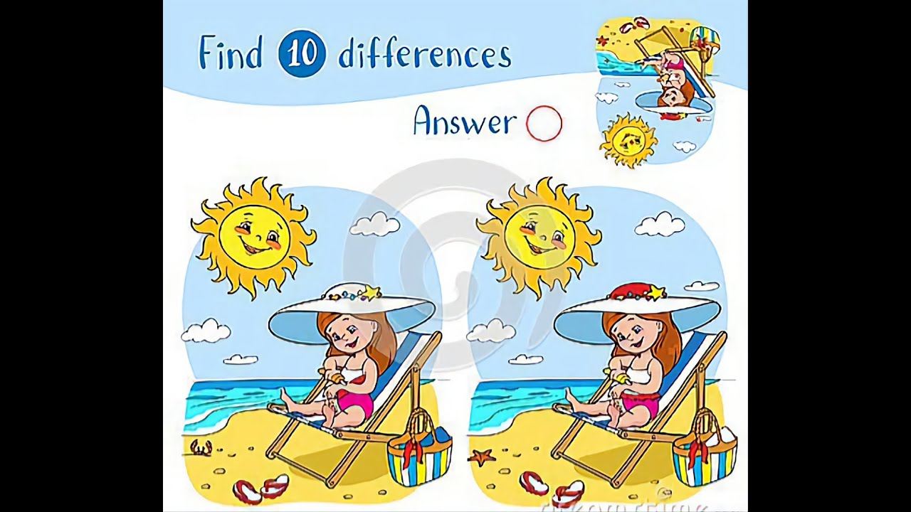 Spot the Differences , Brain Games - Video#0503 #FindTheDifference #SpotTheDifference