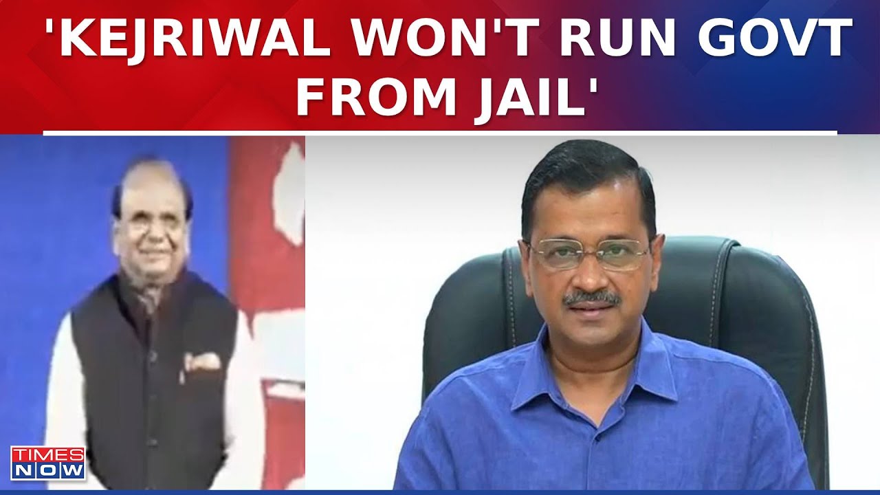 'Delhi CM Arvind Kejriwal Will Not Run Government From Jail', Says LG V K Saxena At Times Now Summit