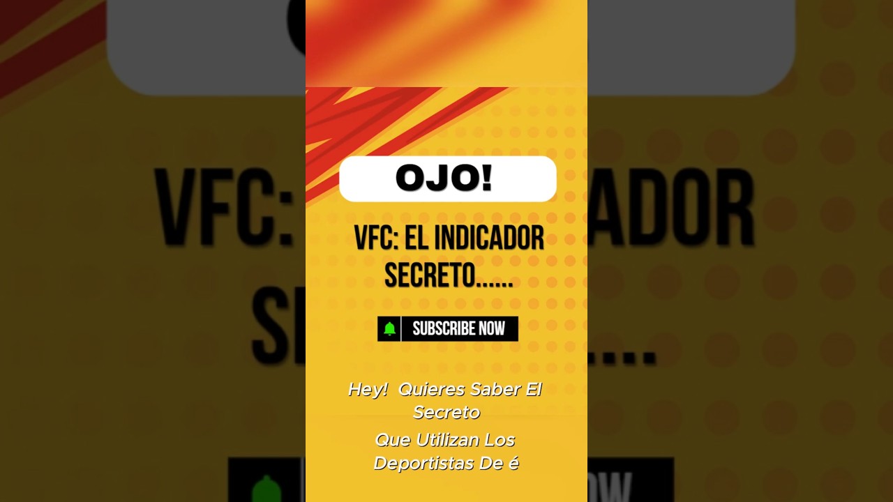 VFC: El Indicador secreto... #vfc #rendimiento #atletas #tecnologia