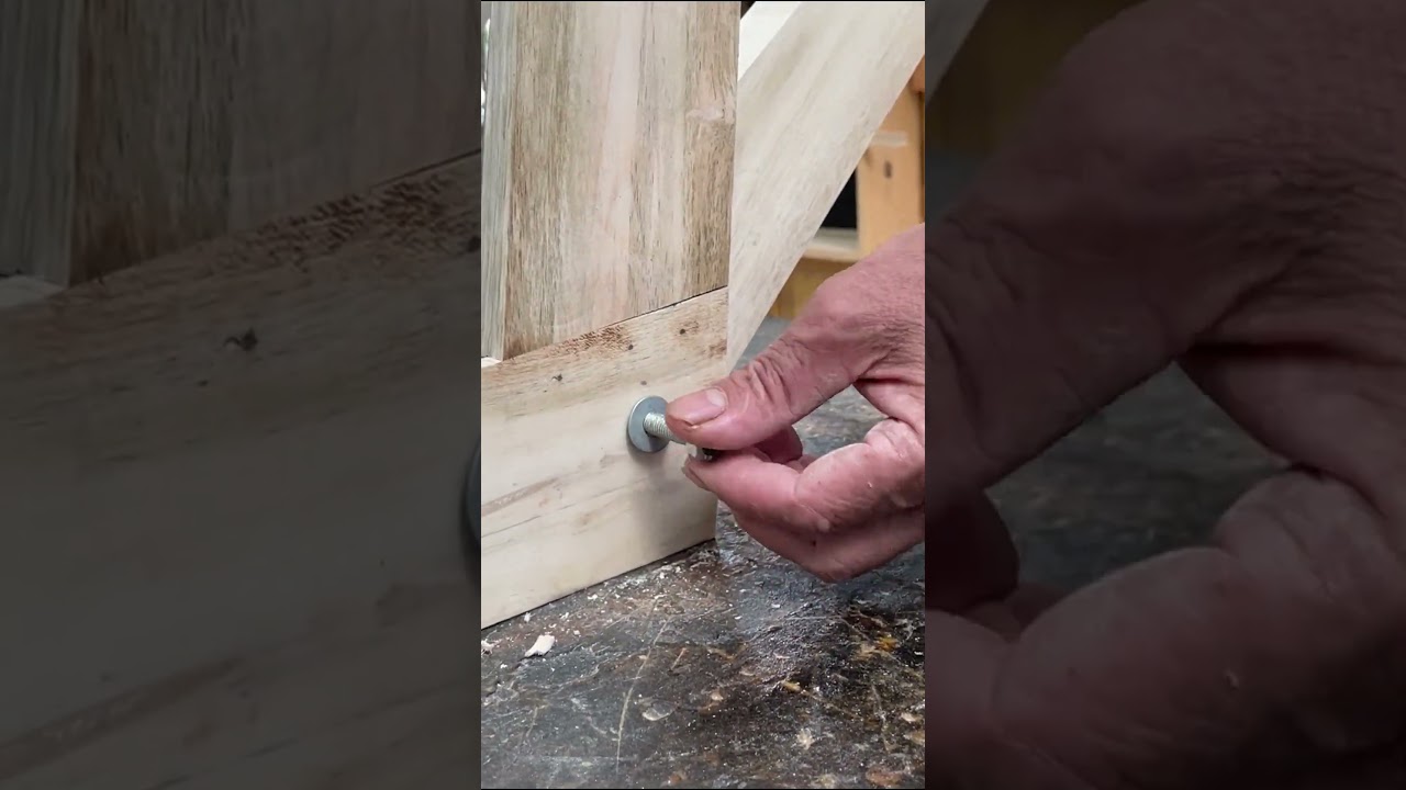 The Process Of Making A Folding Chair  #carpentry #popularwoodworking #woodworkingprojects