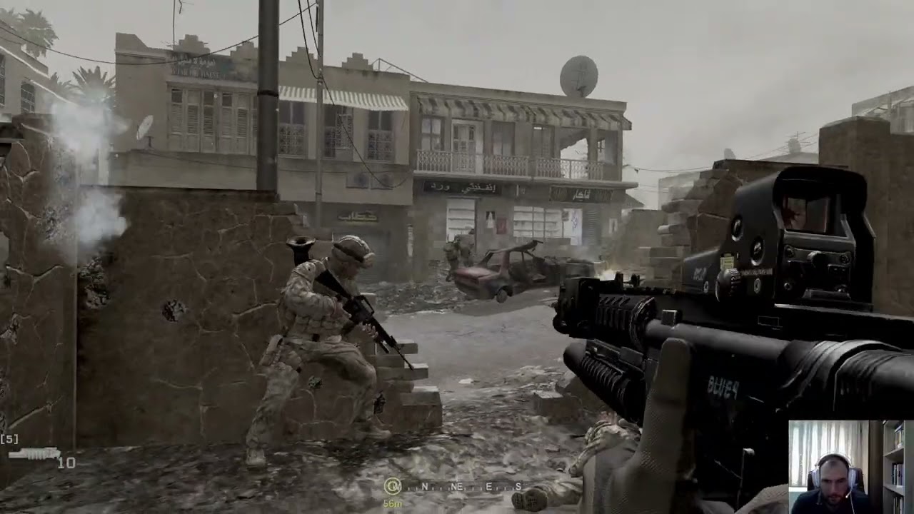 ORTA DOĞUDA NÜKLEER PATLAMASI #4 CALL OF DUTY 4 MODERN WARFARE