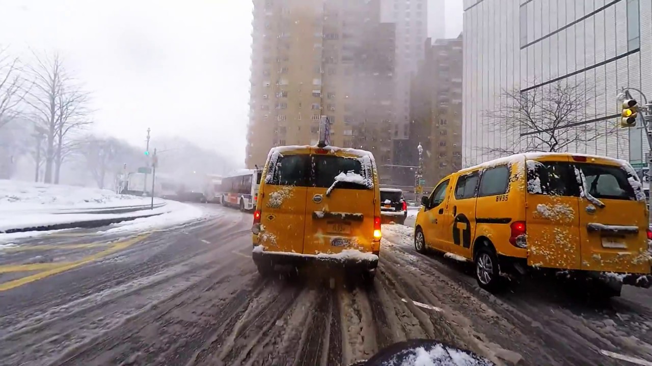 NYC Winter 2017 on a Ural Motorcycle