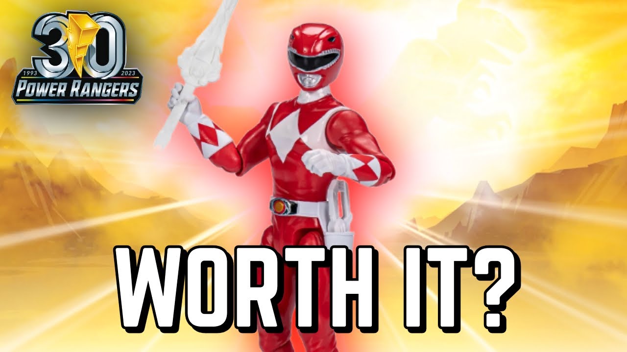 The New Walmart Retro Mighty Morphin Power Rangers 30th Anniversary Figures: Are They Worth It?