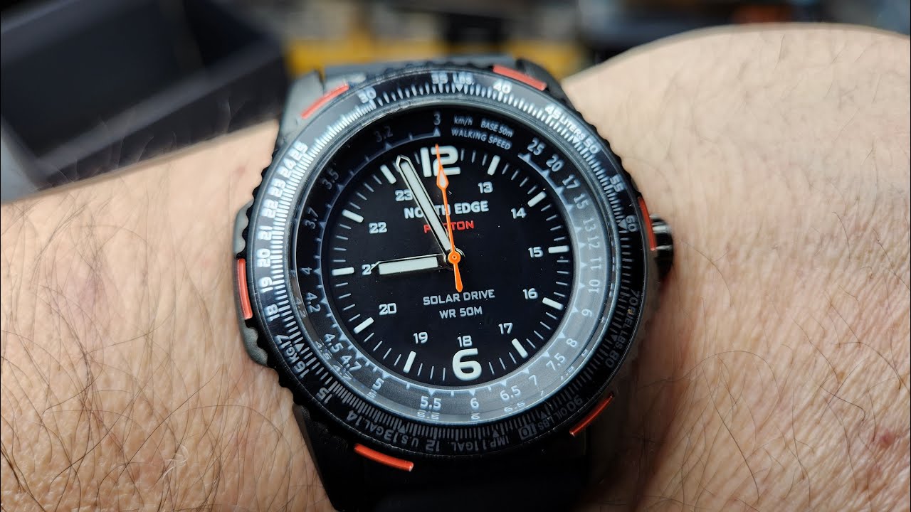 Reloj Solar North Edge Photon, el mas economico de su clase...
