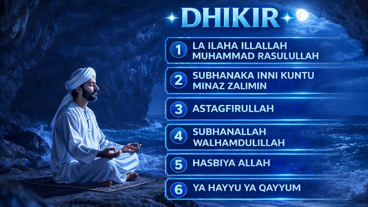 Most powerful  Dzikr Non Stop|Meditaiton fot the soul