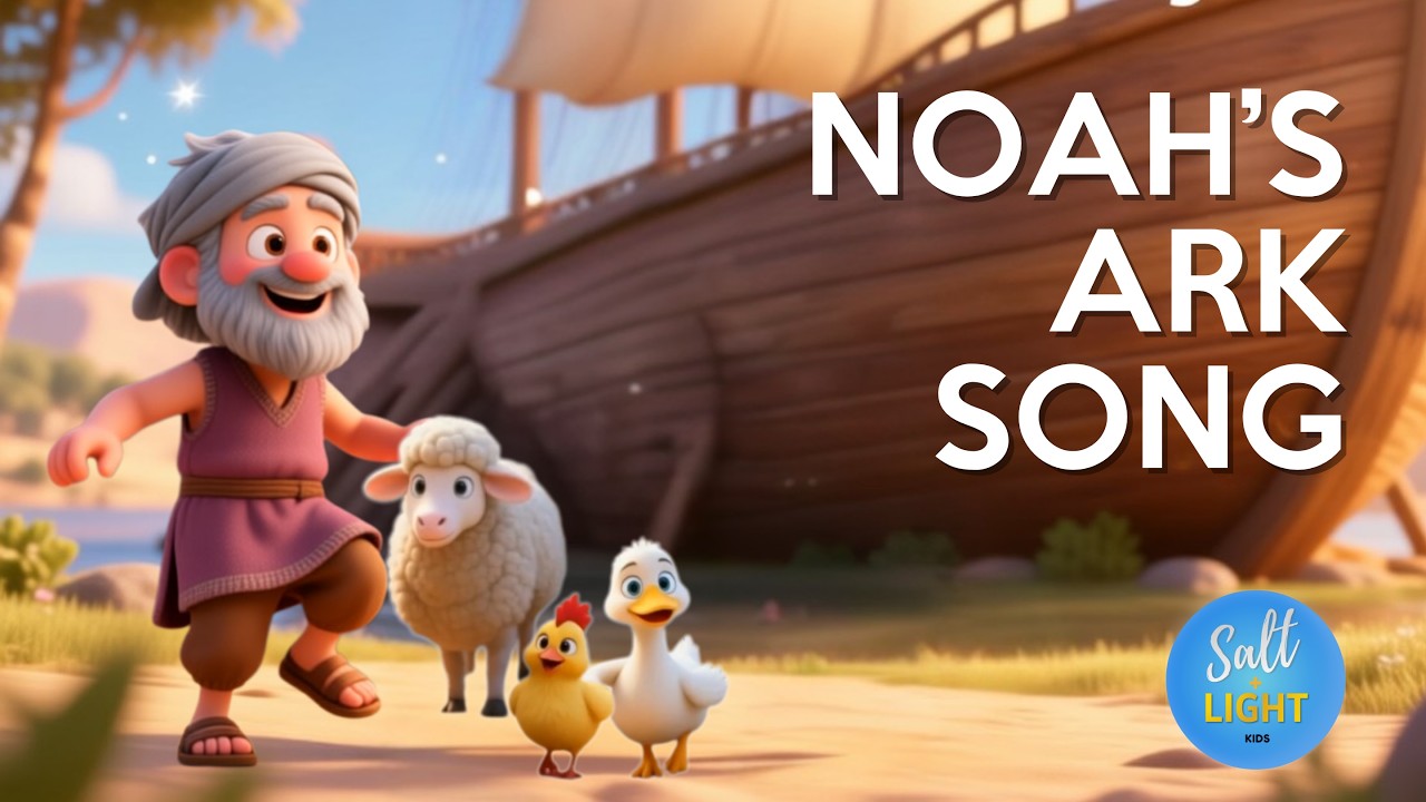 Noah&rsquo;s Ark Song for Kids | Mr Noah Built an Ark | Christian Preschool Song