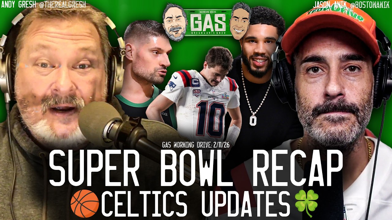 SUPER BOWL 60 Recap: Drake Maye Struggles, Celtics Update, and Patriots Offseason Predictions
