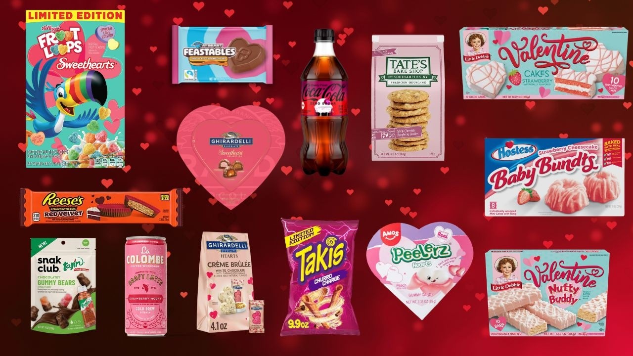 ALL THE VALENTINE'S DAY PRODUCTS WE FOUND!! 💟