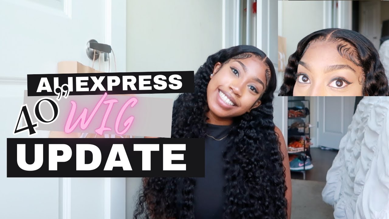 BEST 40-INCH CURLY WIG ON ALIEXPRESS! 📦 | 2024 Update