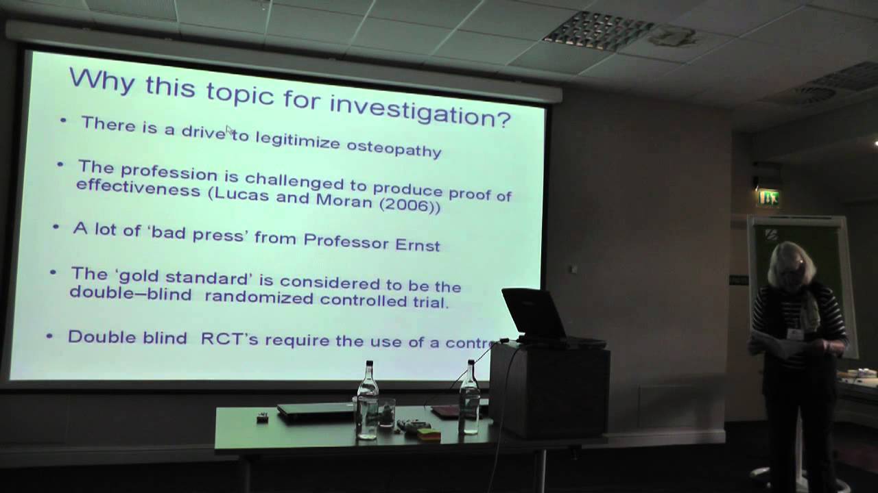 07/11 Carol Palmer - Sham Treatment and Controls in Research