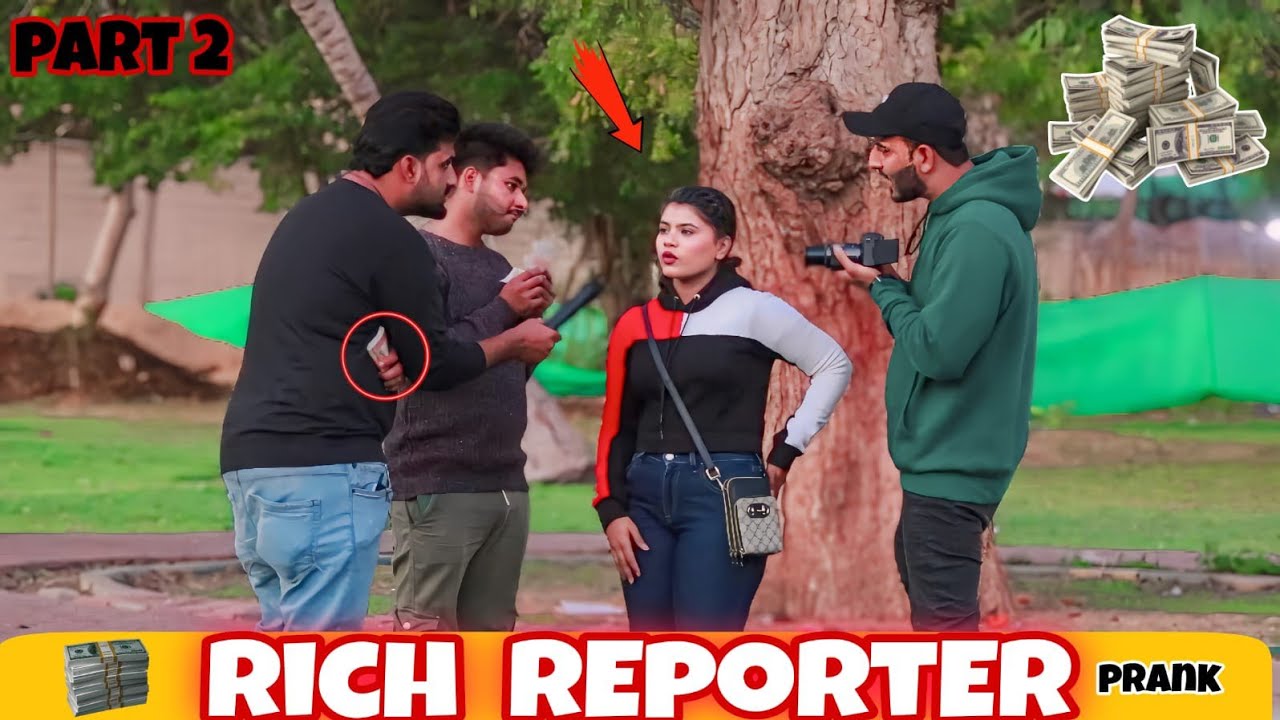 Rich Reporter Prank ( Part 2 ) | Prank In Pakistan | Humanitarians Mini