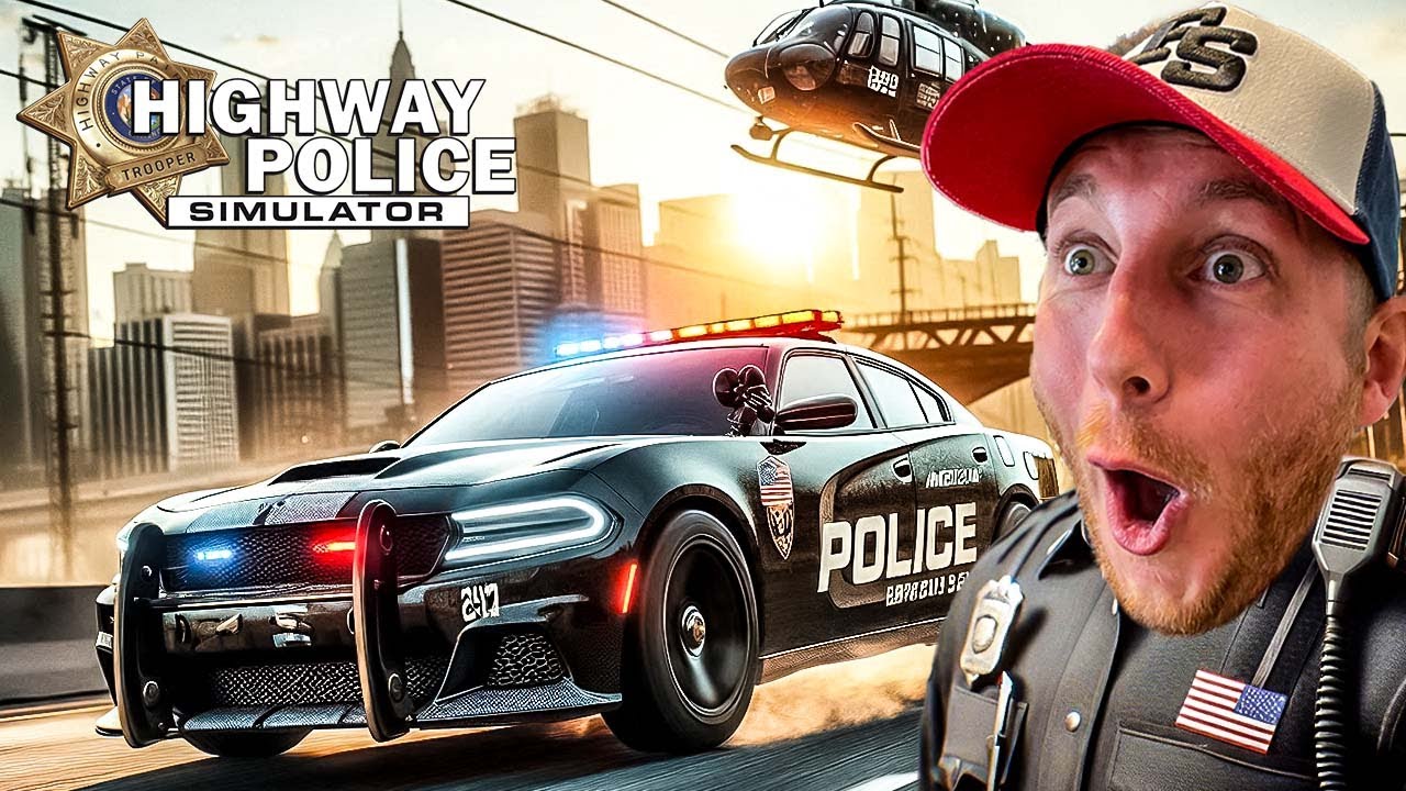 Mit BLAULICHT zum EINSATZORT: VERKEHRSUNFALL auf dem Highway: | Highway Police Simulator Demo