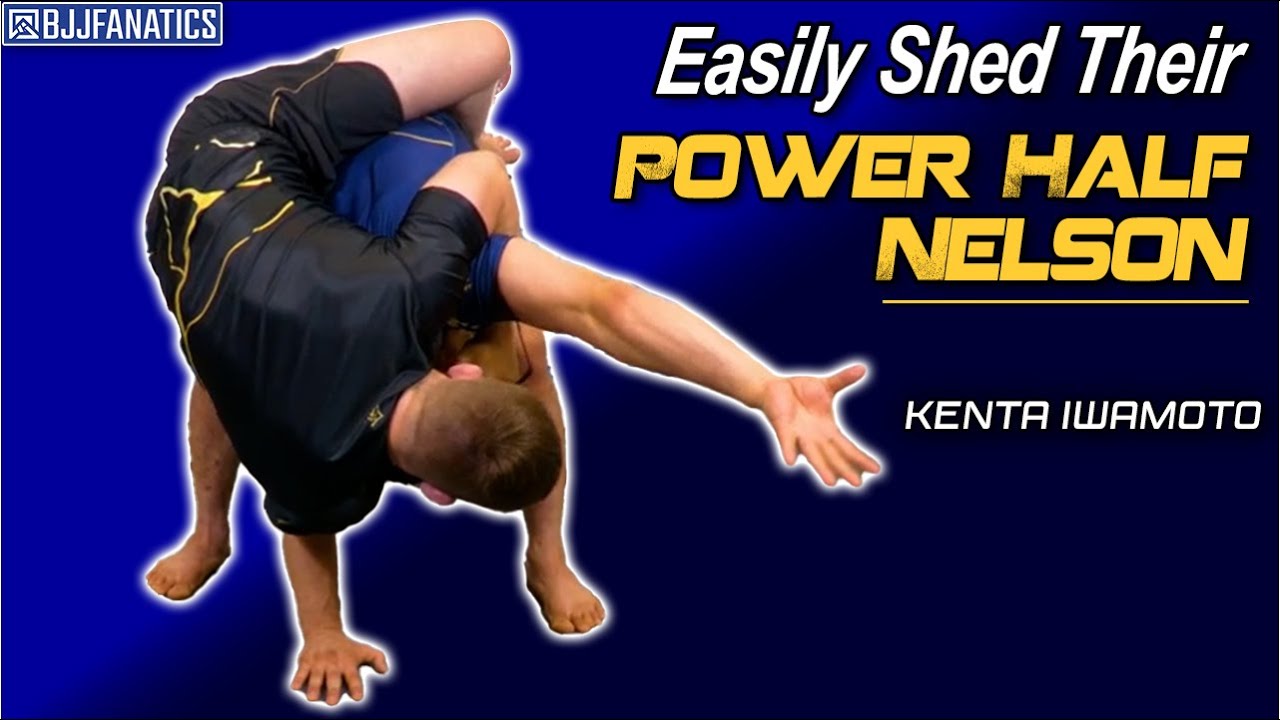 How to Escape a Power Half Nelson - BJJ Defense Guide by Kenta Iwamoto