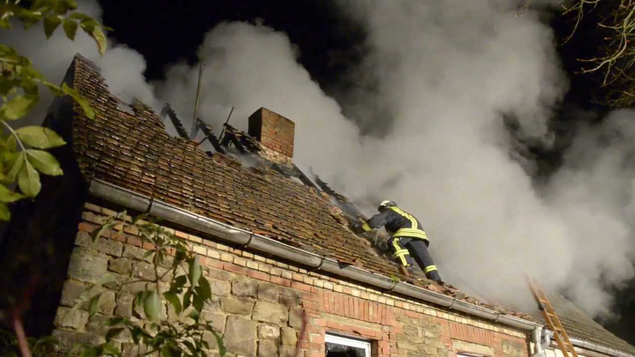 Brand in Heiligenthal / Rohschnitt