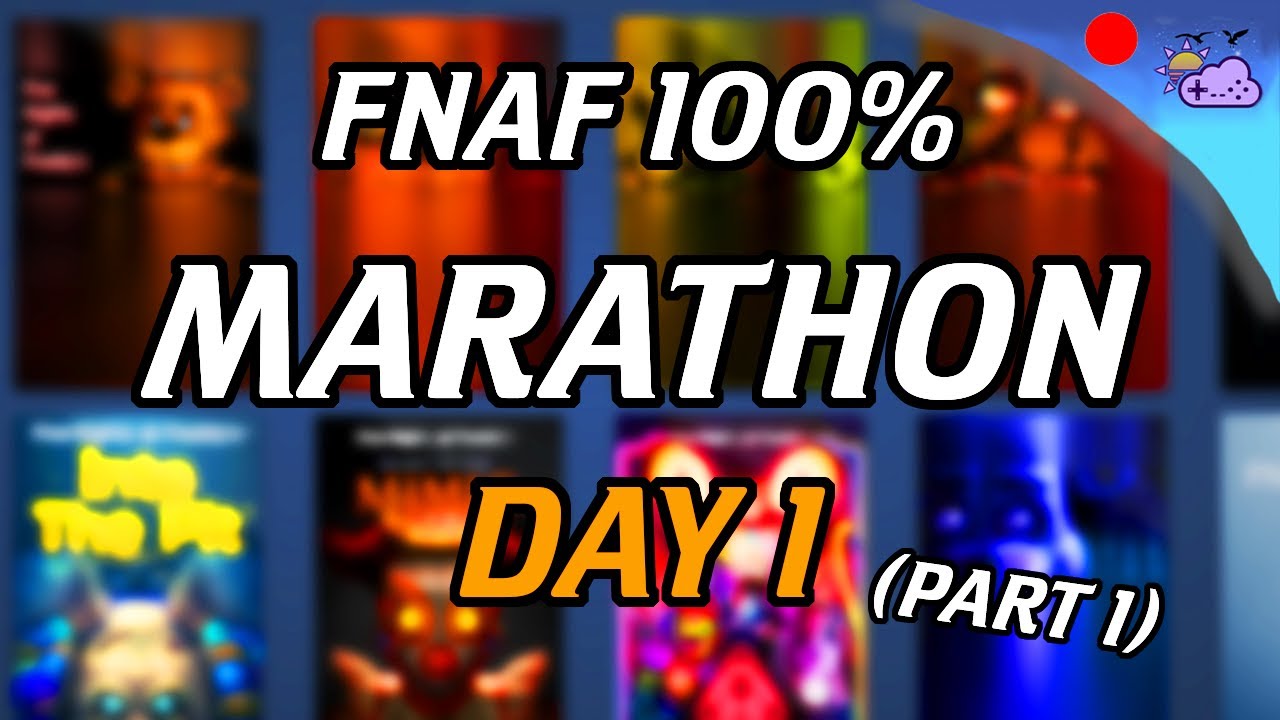 FNAF 100% Marathon Day 1 (Part 1)