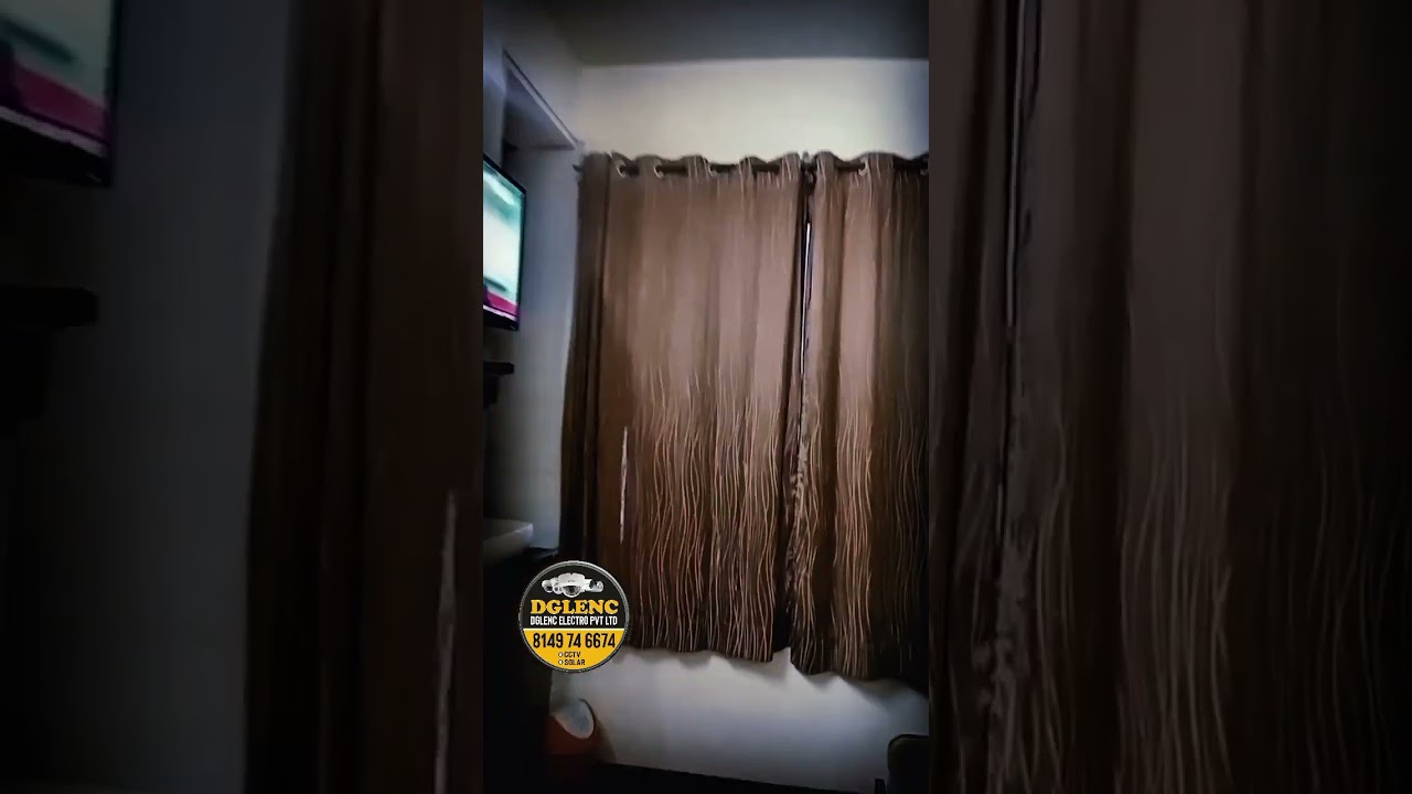savera ho "32" inches 36 led smart tv installed in chakan , DGLENC ELECTRO PVT LTD cctv, solar