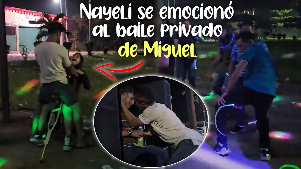 Así pasamos el bailongo de fin de año con toda la Plaga. Nayeli pidiendo una canción en especial