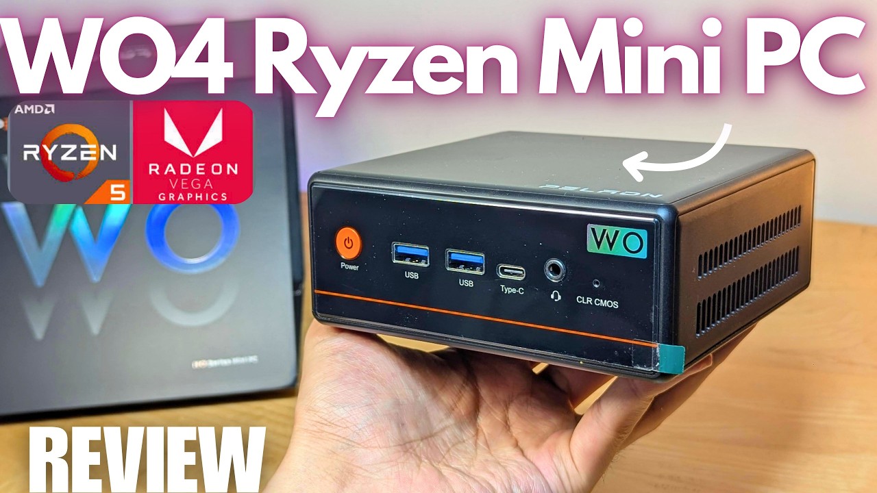 REVIEW: PELADN WO4 Mini PC - Unexpected Budget AMD Ryzen Mini Computer (Ryzen 5600H) - Worth It?