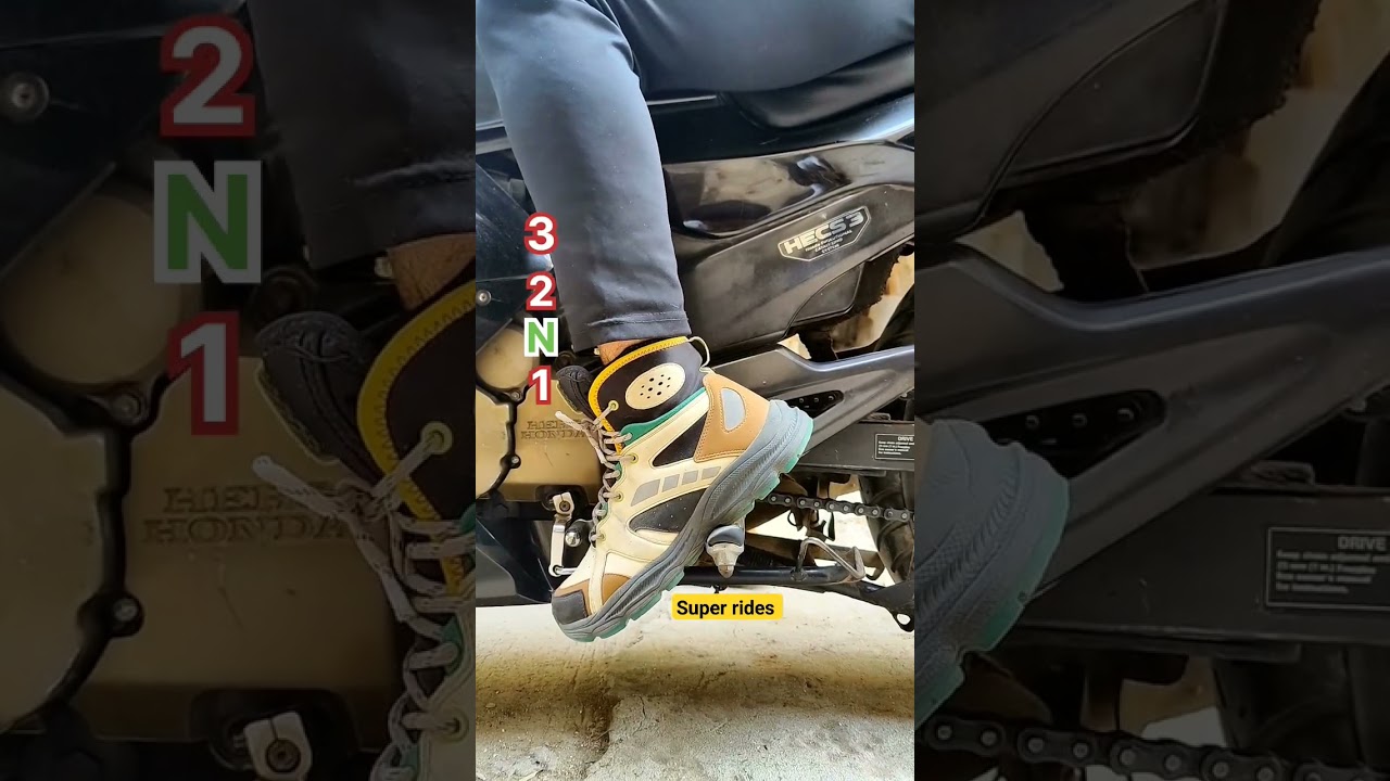 How to shift gears on a motorcycle | universal shifting pattern #motorcycle #trending #bikelife #zmr