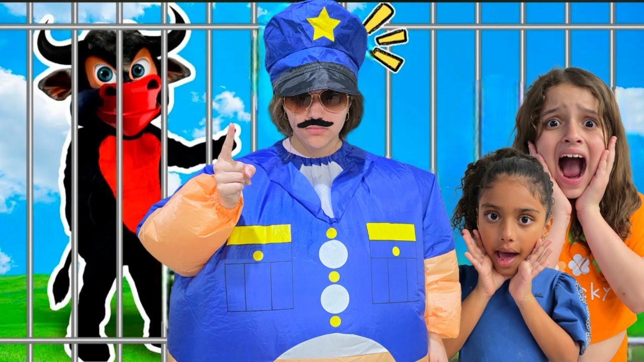 Marina e Elisa prendem o Boi da Cara Preta - Historinha Infantil!