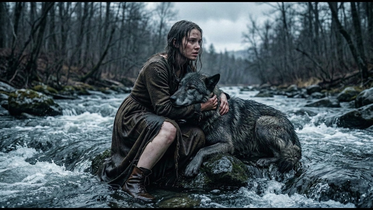 Sacó a un lobo herido del río — sin saber que estaba salvando la vida del Rey Alfa.