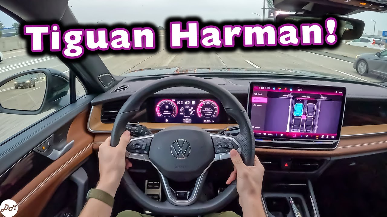 Volkswagen Tiguan 2025 года – обзор звуковой системы Harman Kardon с 12 динамиками