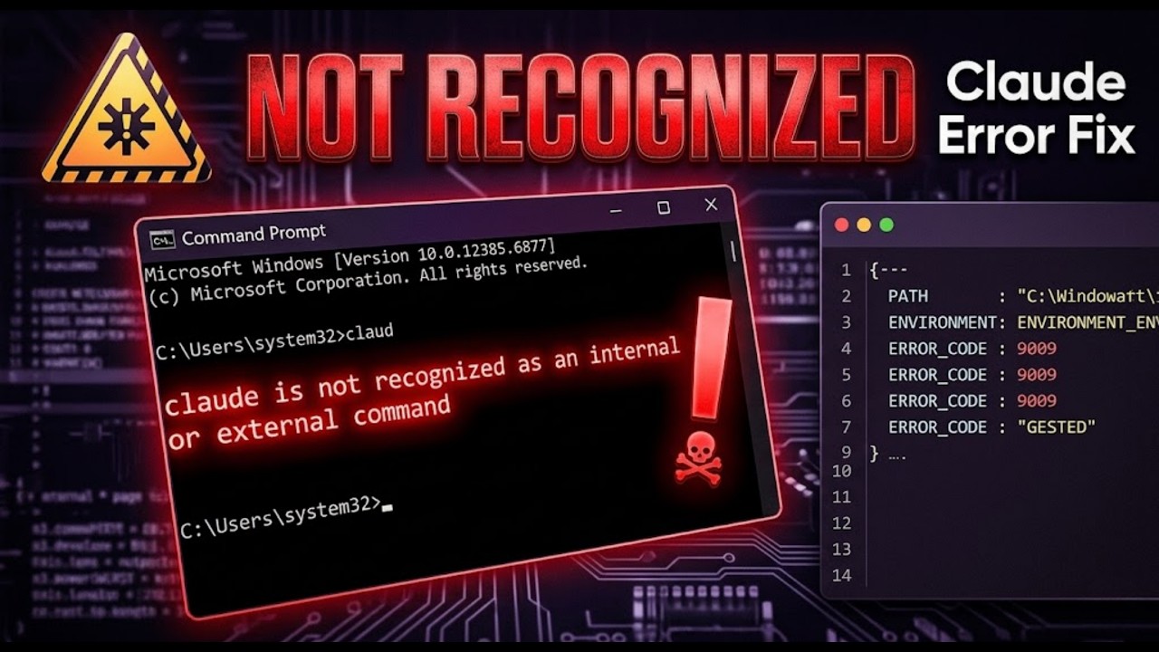 Fix Claude CLI Not Recognized in CMD or PowerShell (Step-by-Step)