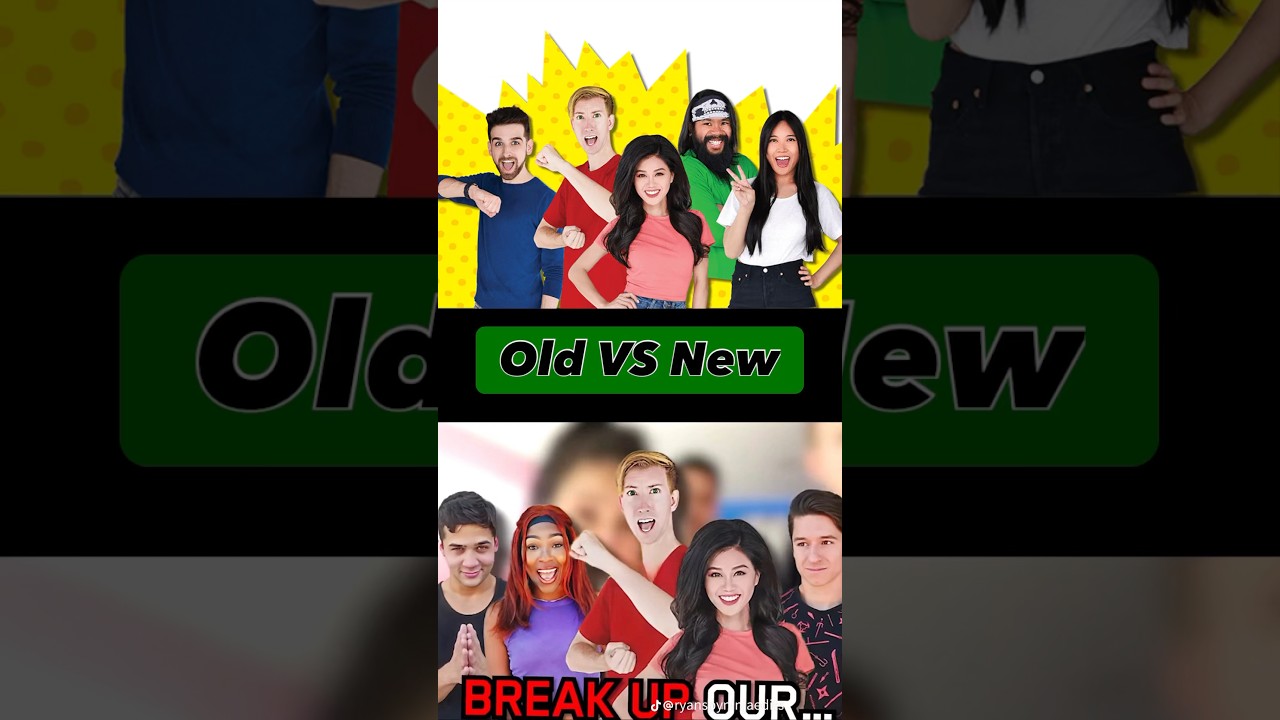 OLD VS NEW SPY NINJAS!!! #edit #spyninjas #oldvsnew #shorts #youtubeshorts #entertainment #recommend