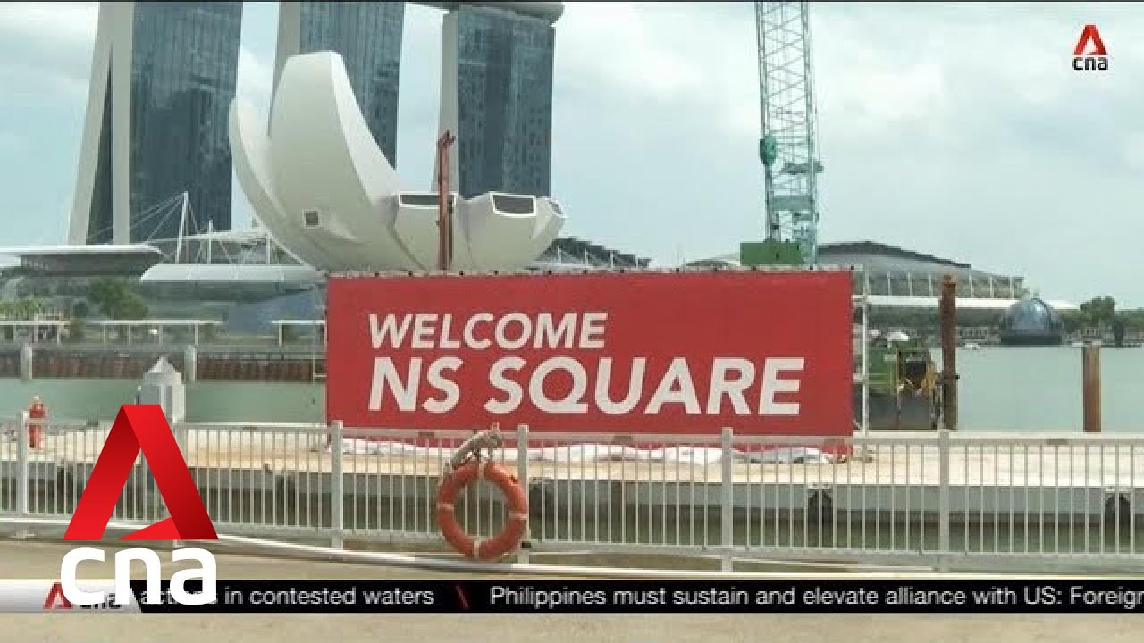 Work begins on future NS Square to replace The Float @ Marina Bay