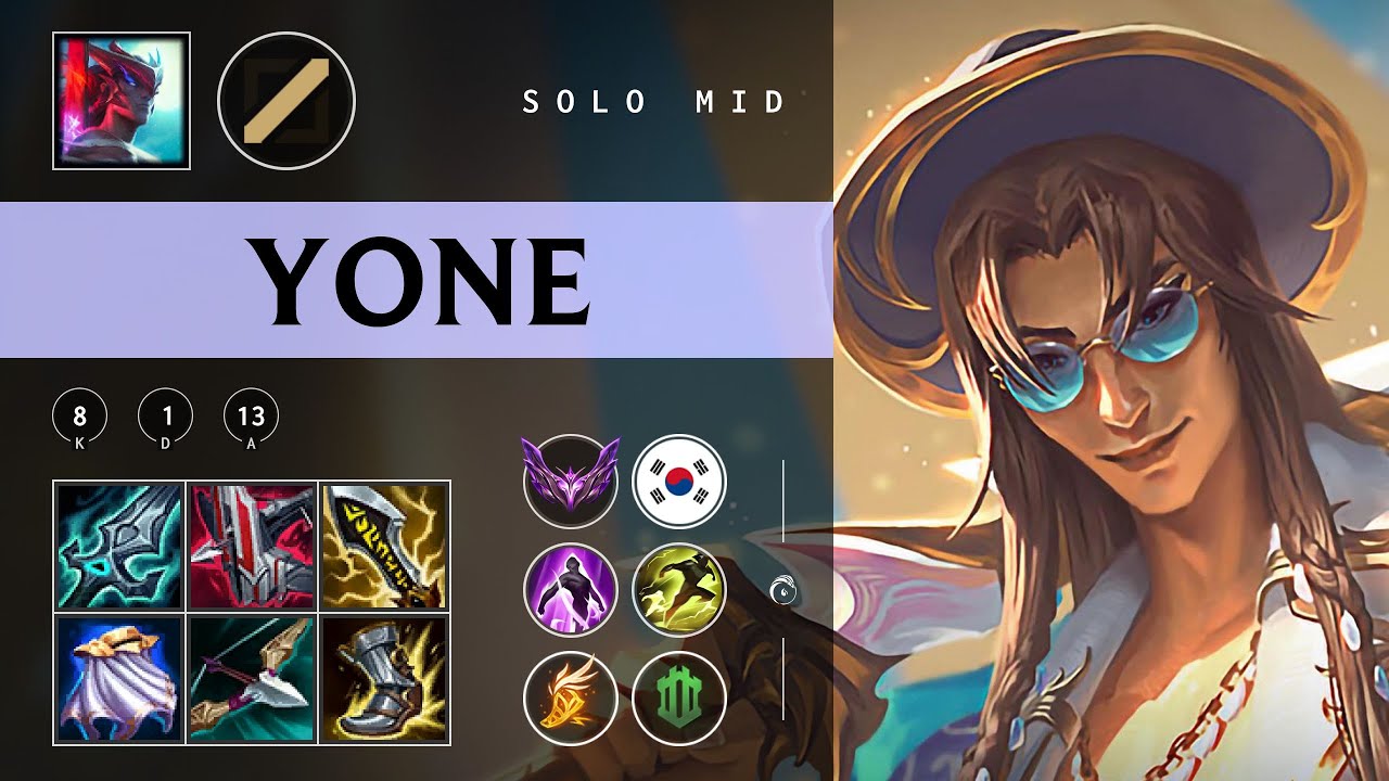 Yone Mid vs Mel - KR Master Patch 25.24