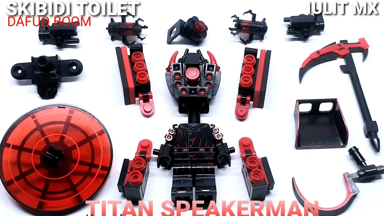 Legi skibidi toilet | assemble upgrade titan speakerman fanmade | uilit mx