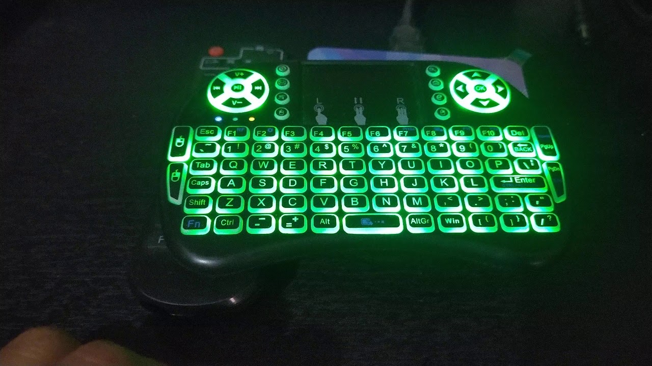 funci&oacute;n escondida del mini teclado para pc, TV box, android y m&aacute;s