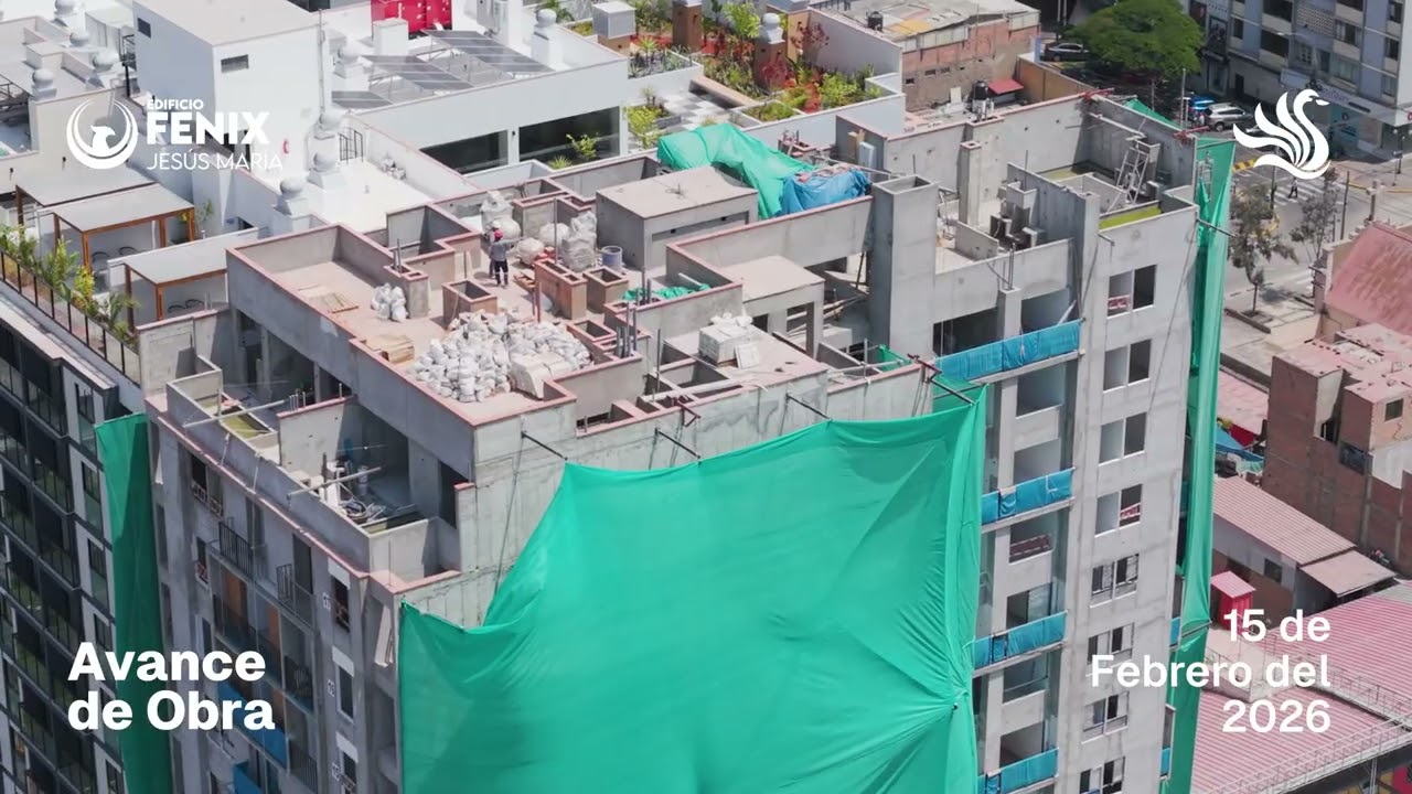 Avance de Obra - Edificio Fénix 15 de Enero del 2026