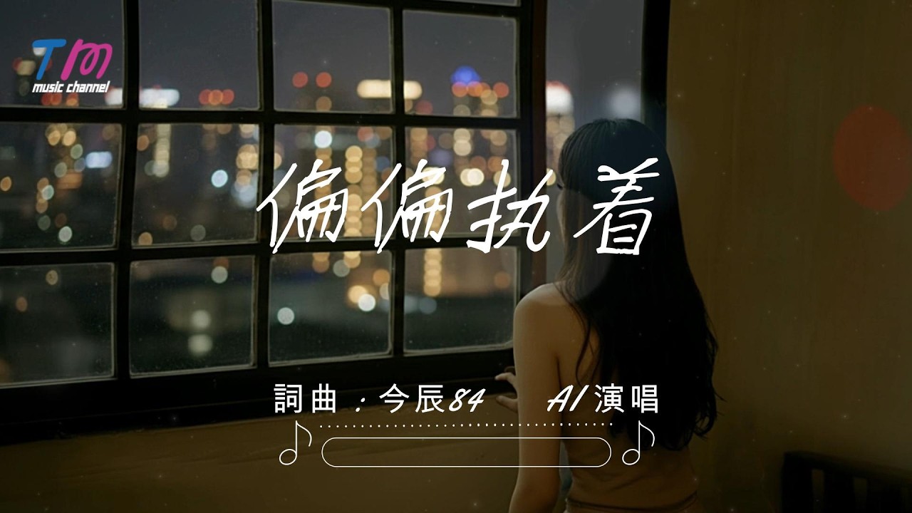 今辰84 - 偏偏执着 ｜原创歌曲｜摇滚抒情（AI 演唱）｜动态歌词 MV「若时间 再给我一轮 我还是会奋不顾身 」