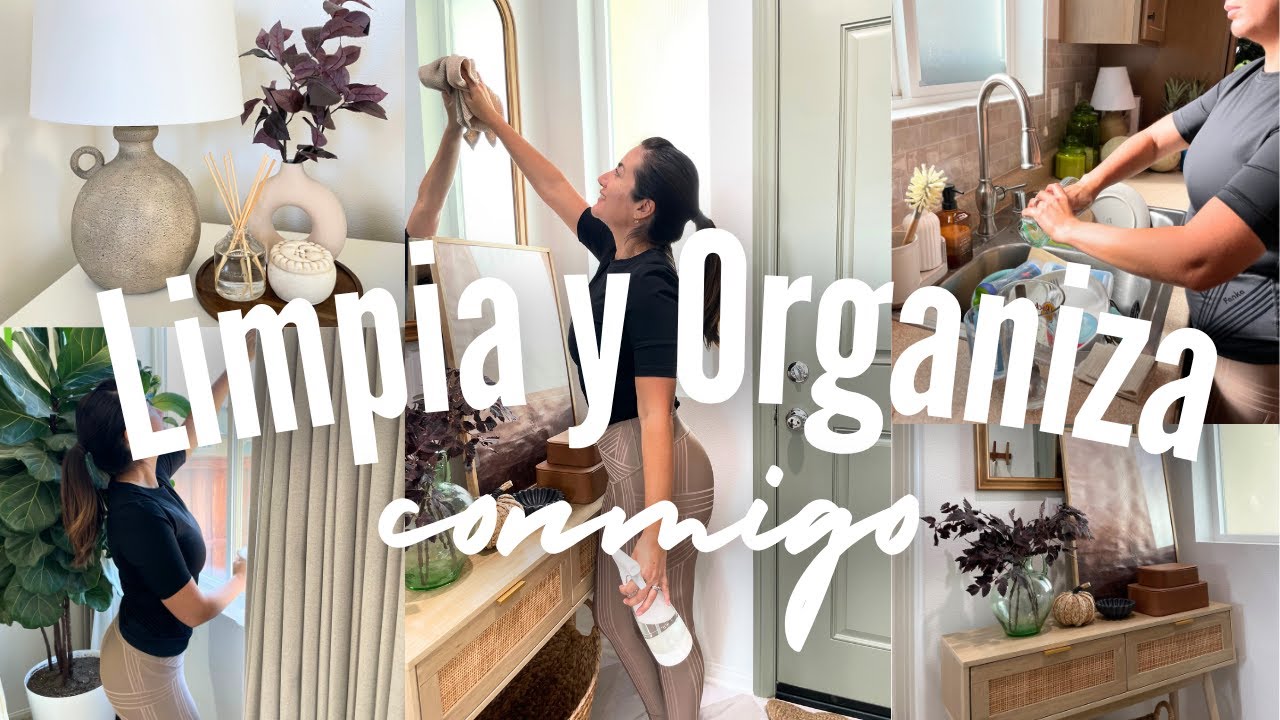 RUTINA DE LIMPIEZA Y ORGANIZACIÓN EFICIENTE🤎✨HOUSE TOUR
