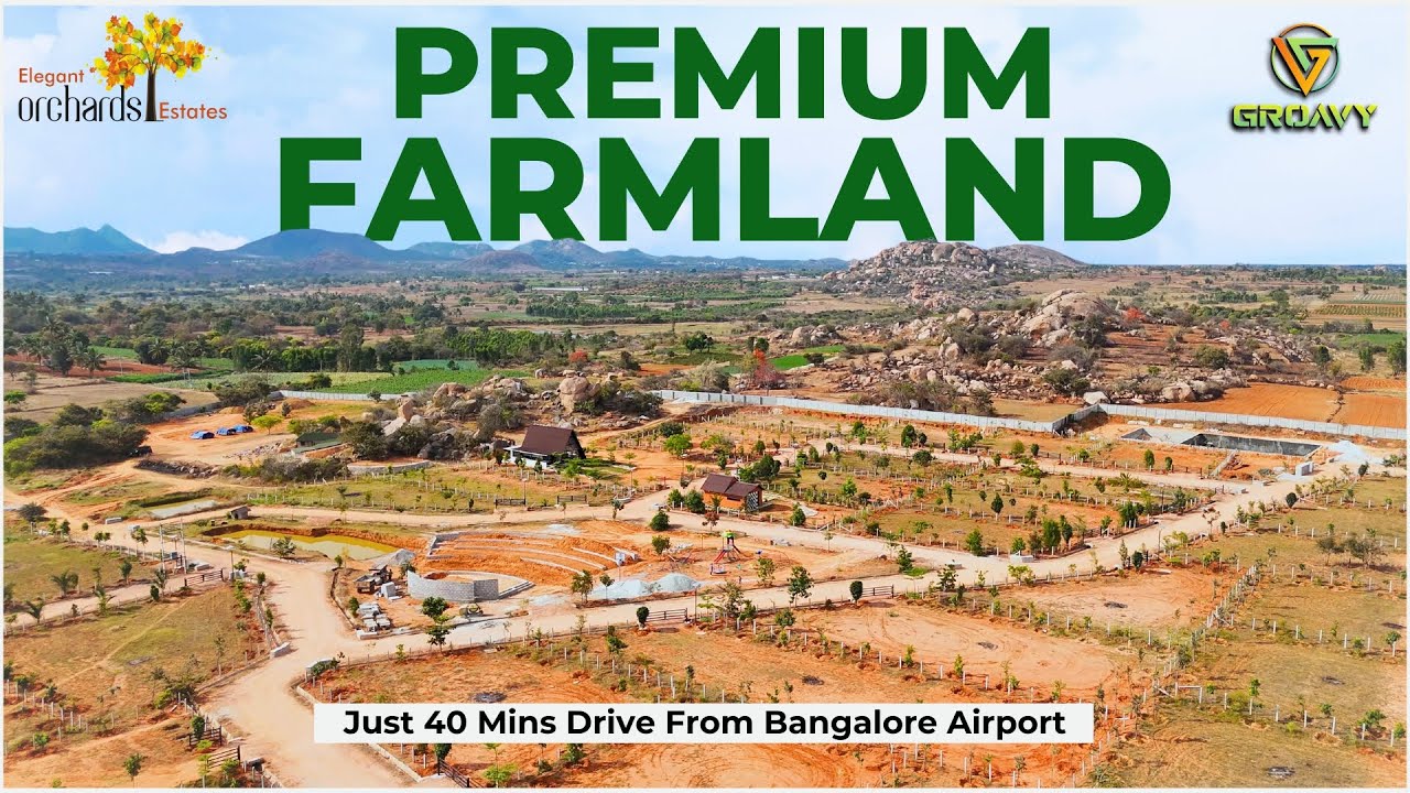 The Best Managed Farmland Near Bangalore | 28 Acre Luxury Farmland | Farmland Near Chikkaballapur