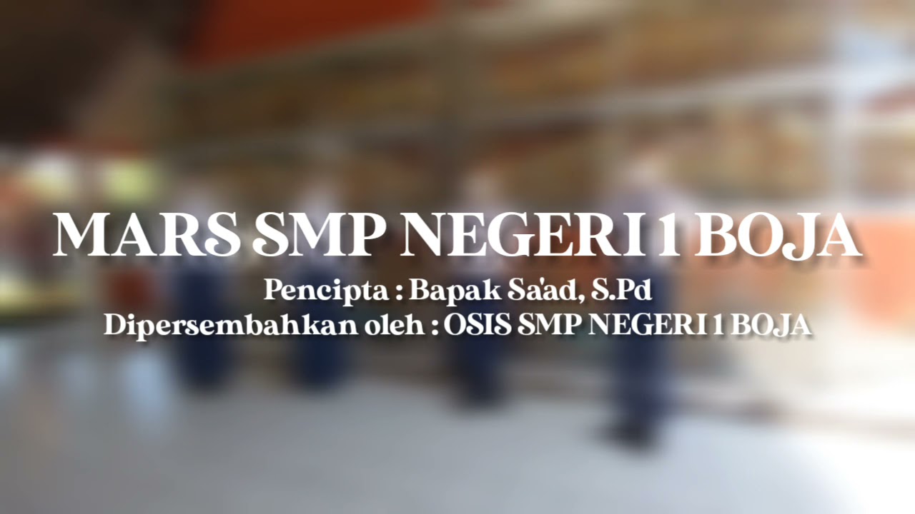 MARS SMP NEGERI 1 BOJA