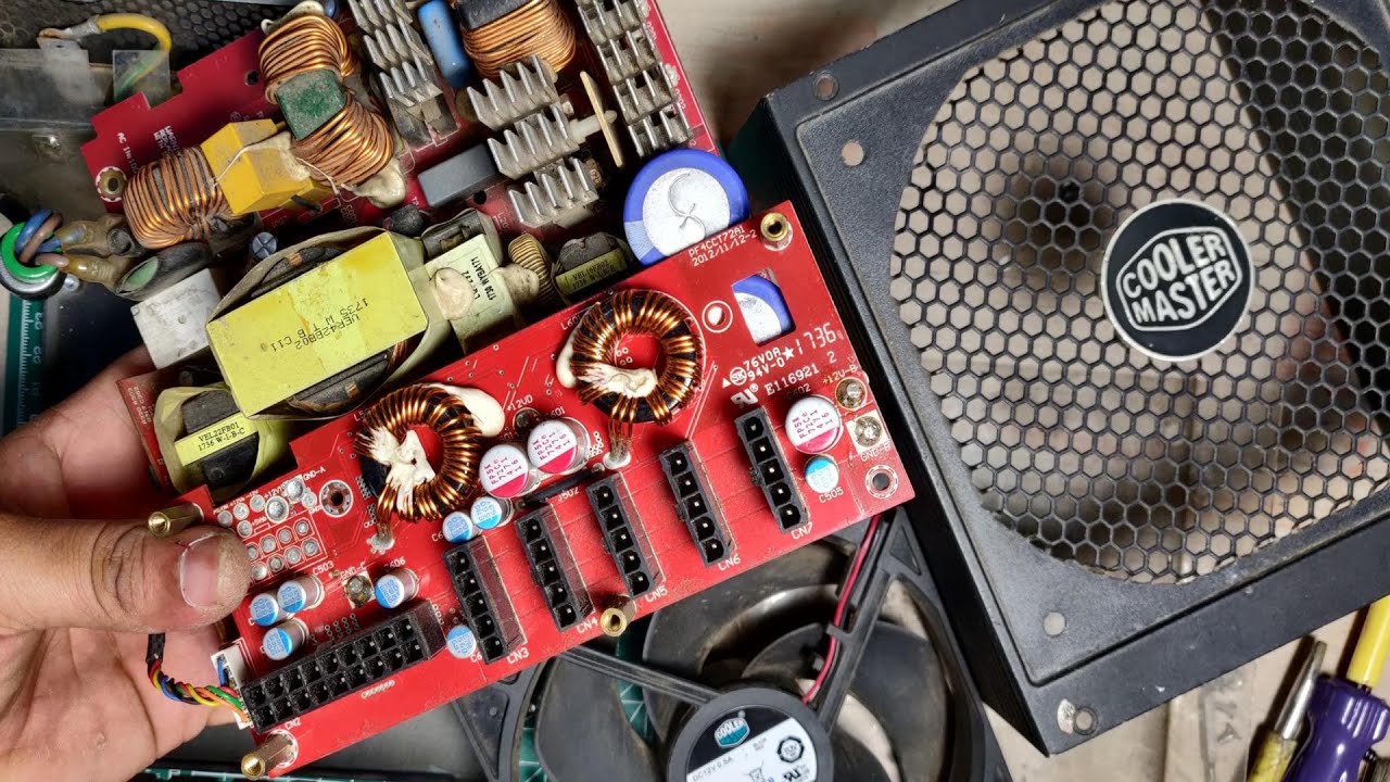 Cooler Master v1000 teardown | Cooler master smps/psu teardown #smps#psu