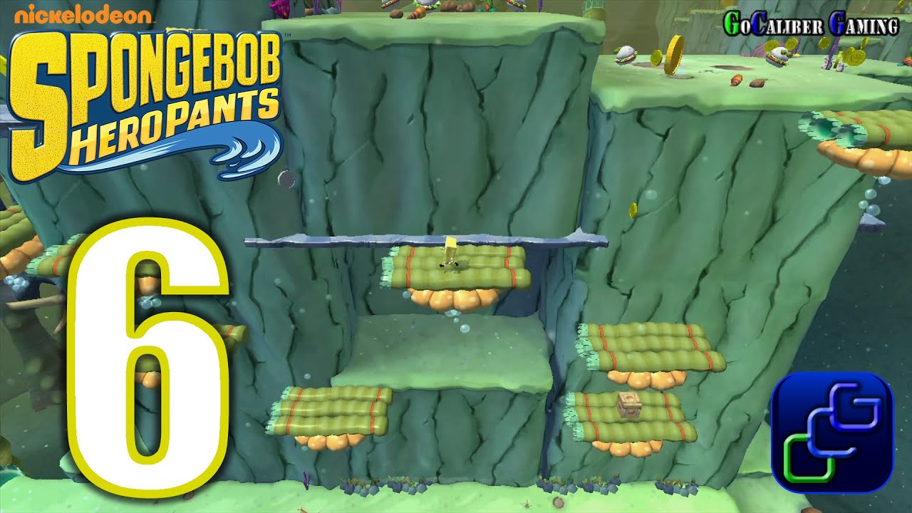 Spongebob Hero Pants Walkthrough - Part 6 - Prehistoric: Level 6
